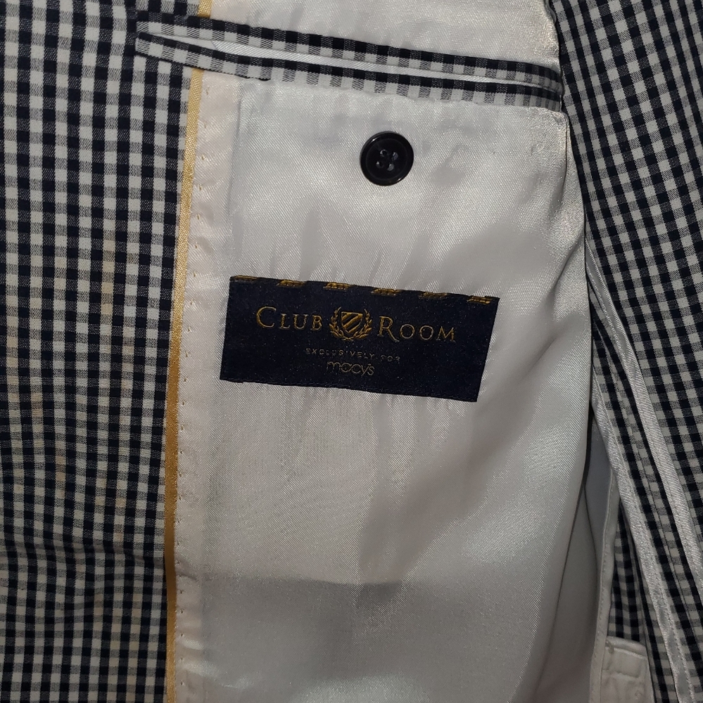 SOLD - Club Room Blazer Suit Jacket - Picture 6 of 8